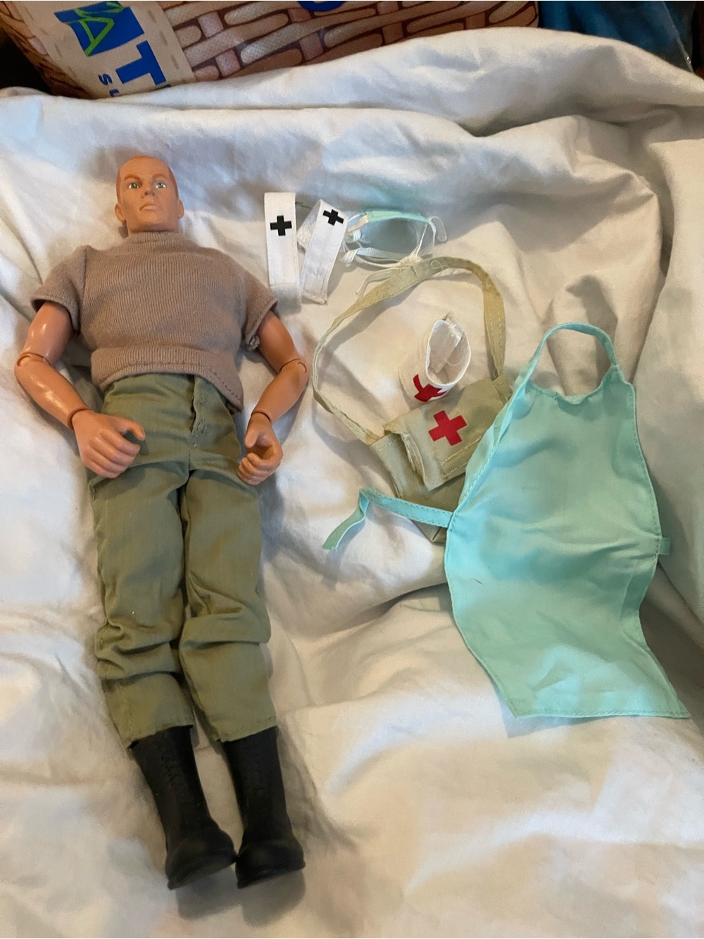 G.I. Joe 12” Medic Doctor Military Action Figure Medical Accessories